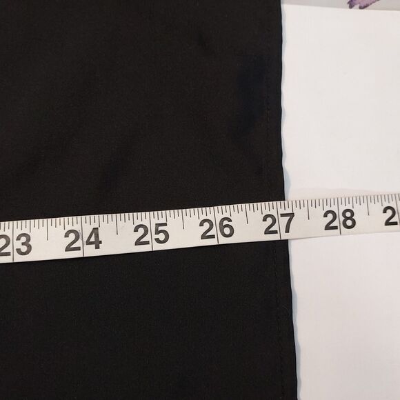 Maggie Barnes Black Dressy Blouse Keyhole Back Boxy Flowy Womens Plus Size 4X - Picture 11 of 11